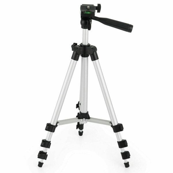 Professional Camera Tripod Stand Holder Mount for iPhone Samsung with Carrying Bag