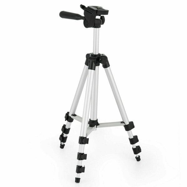 Professional Camera Tripod Stand Holder Mount for iPhone Samsung with Carrying Bag