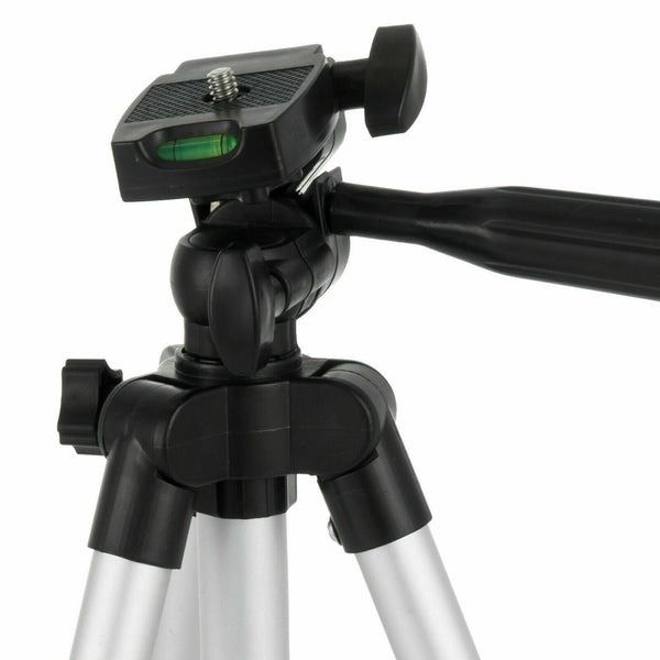 Professional Camera Tripod Stand Holder Mount for iPhone Samsung with Carrying Bag